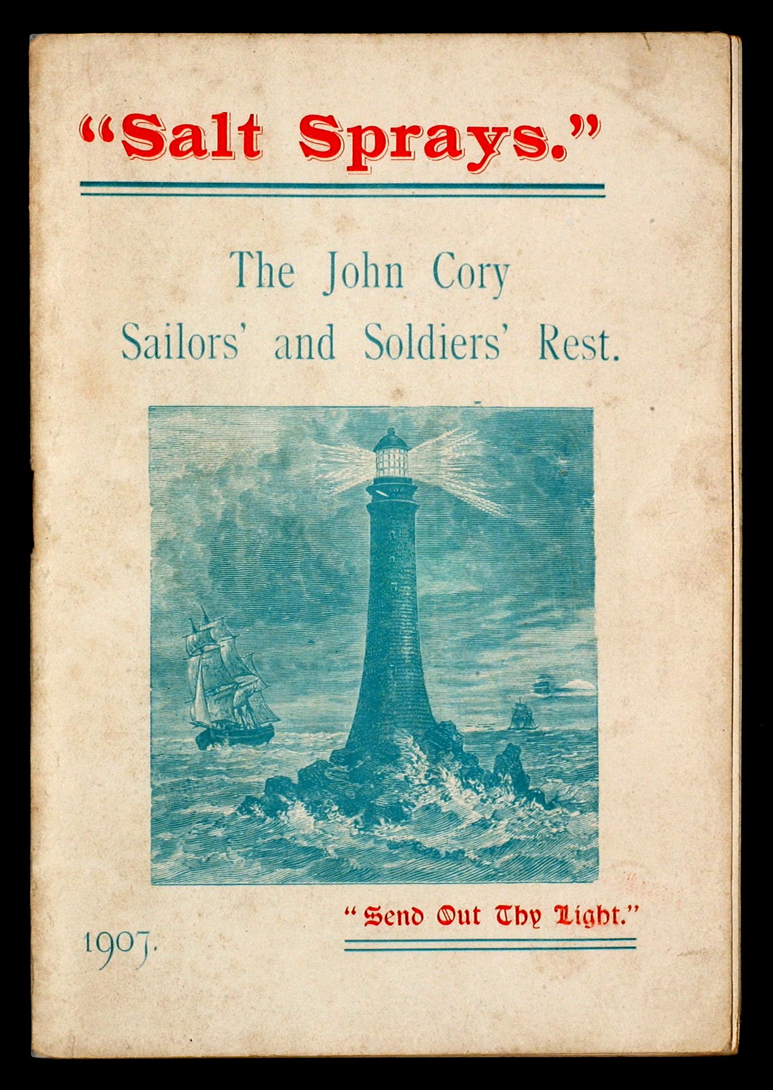 Salt Sprays, John Cory Sailors' & Soldiers' Rest