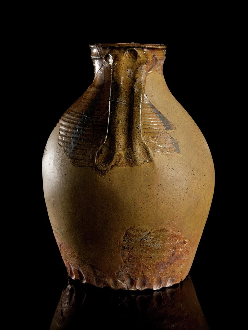Medieval pottery jug