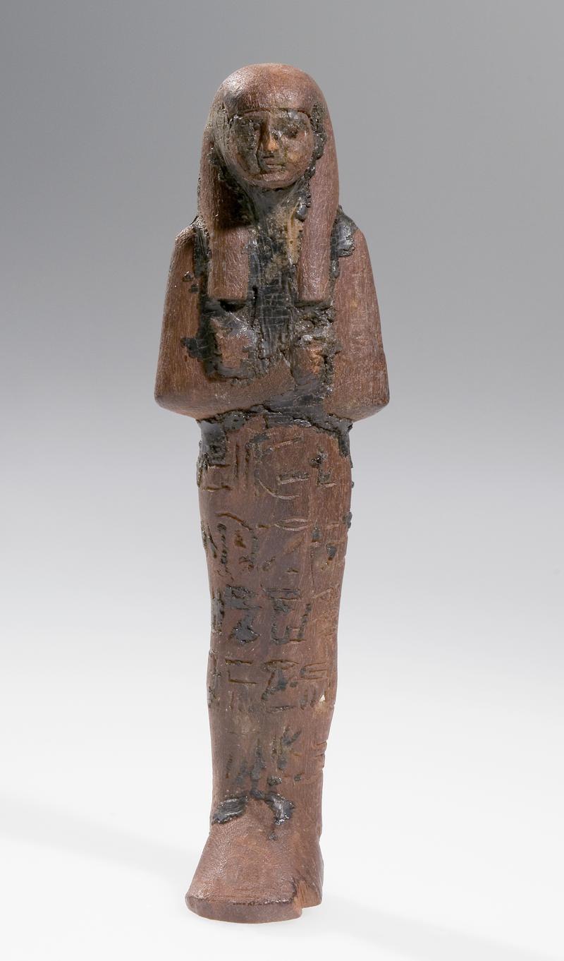 Egyptian wooden shabti