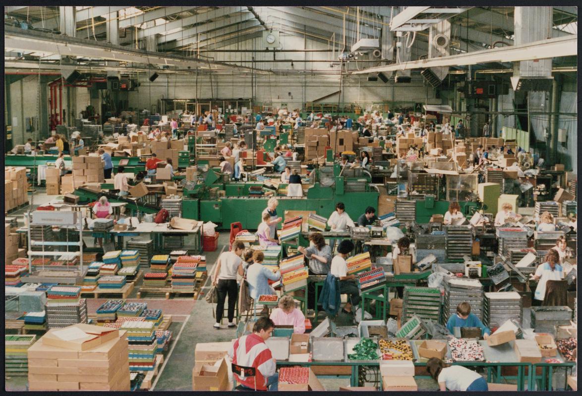 Mettoy Co. Ltd. works, Fforestfach, photograph