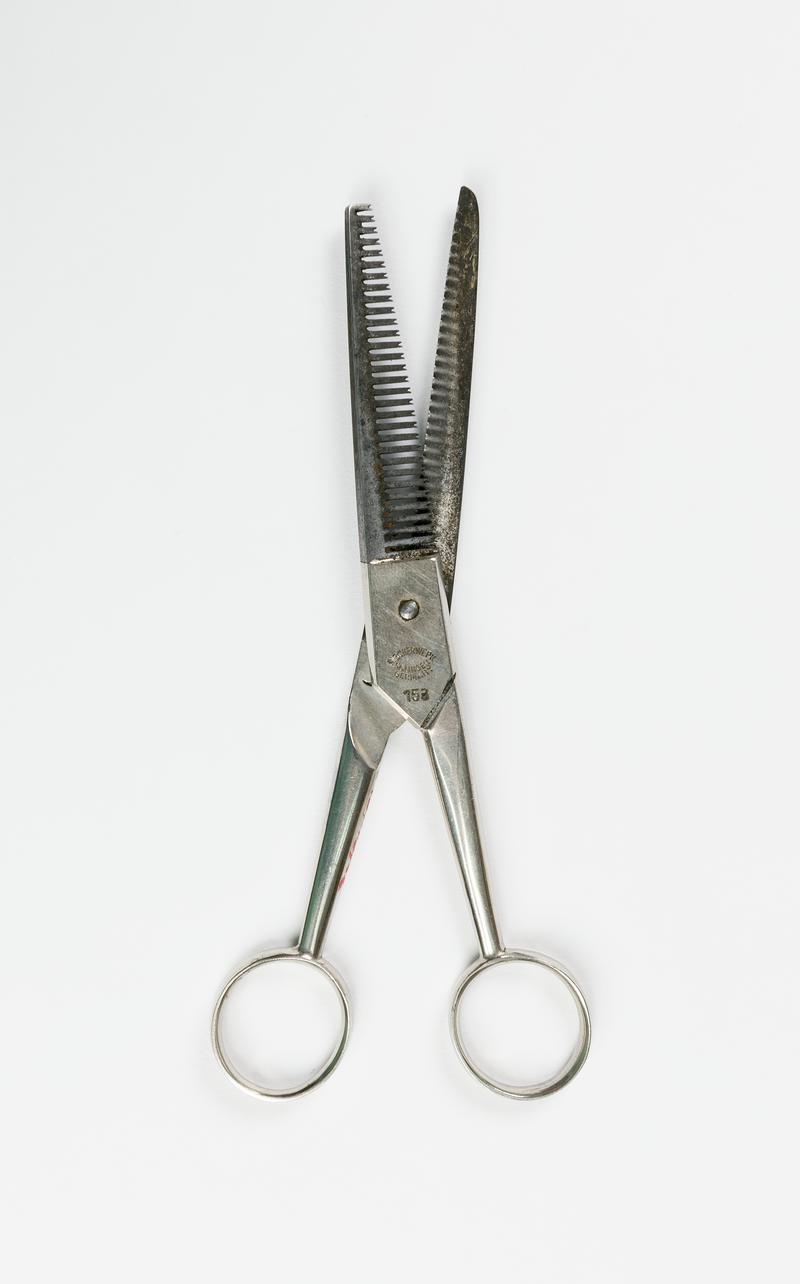 Pair of styling scissors