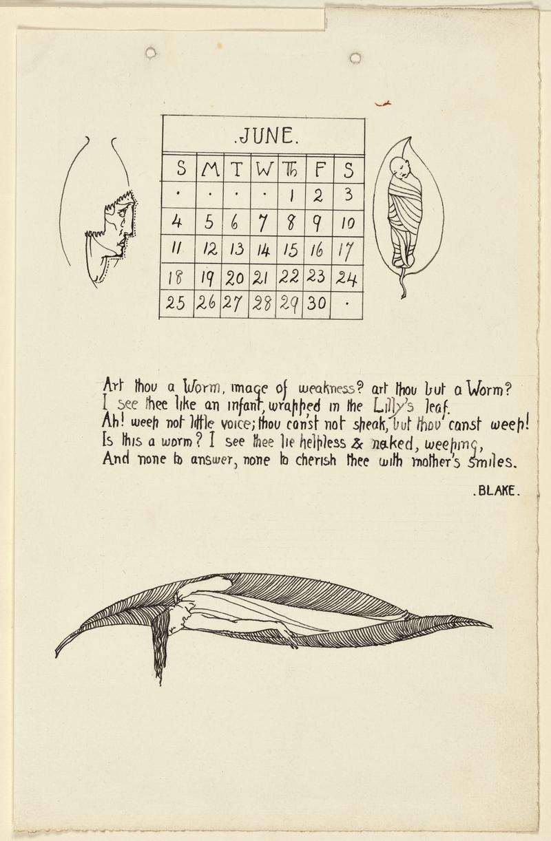 Calendar for June 1916