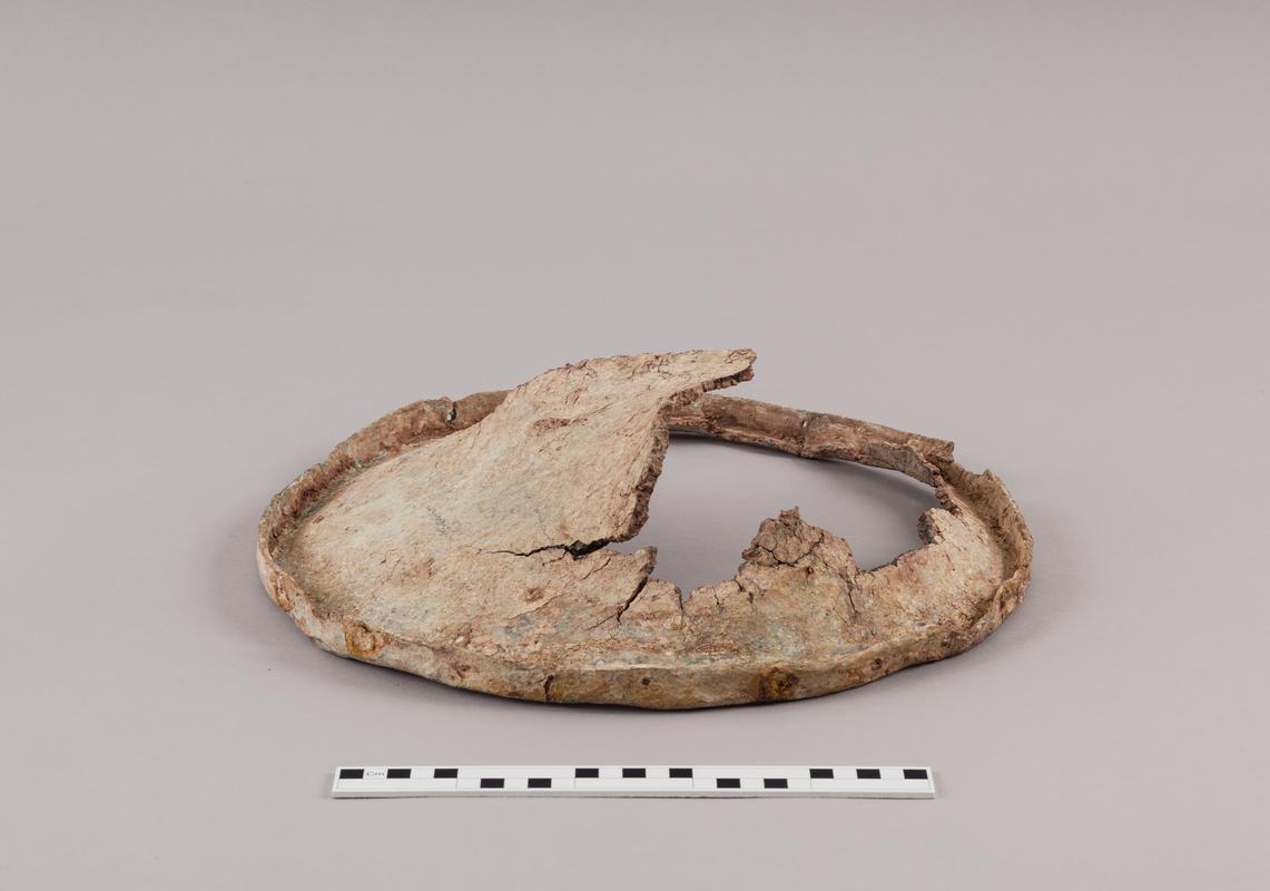 Roman lead canister from pipe burial