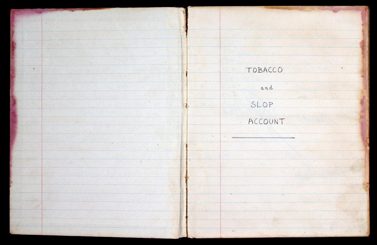 Tobacco &amp; slop account  (title page)