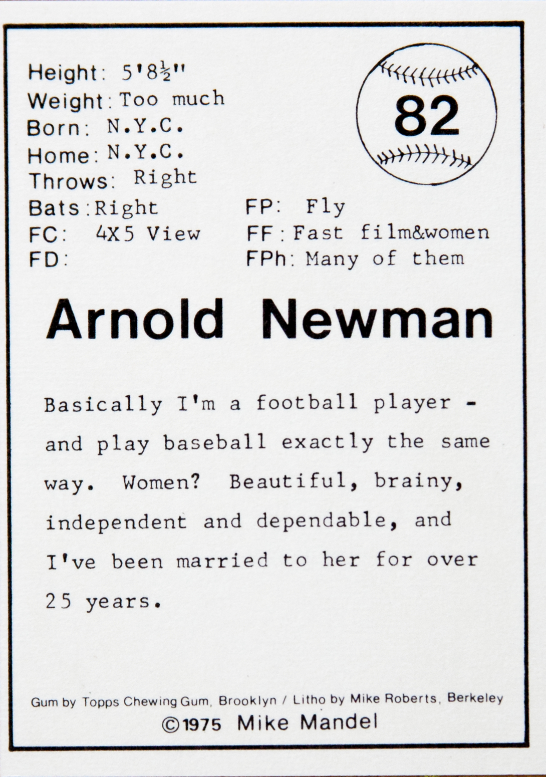 Arnold Newman