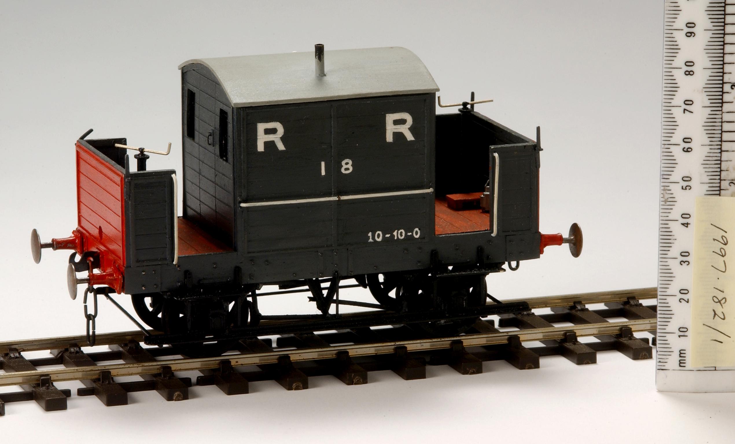 Rhymney Railway van model