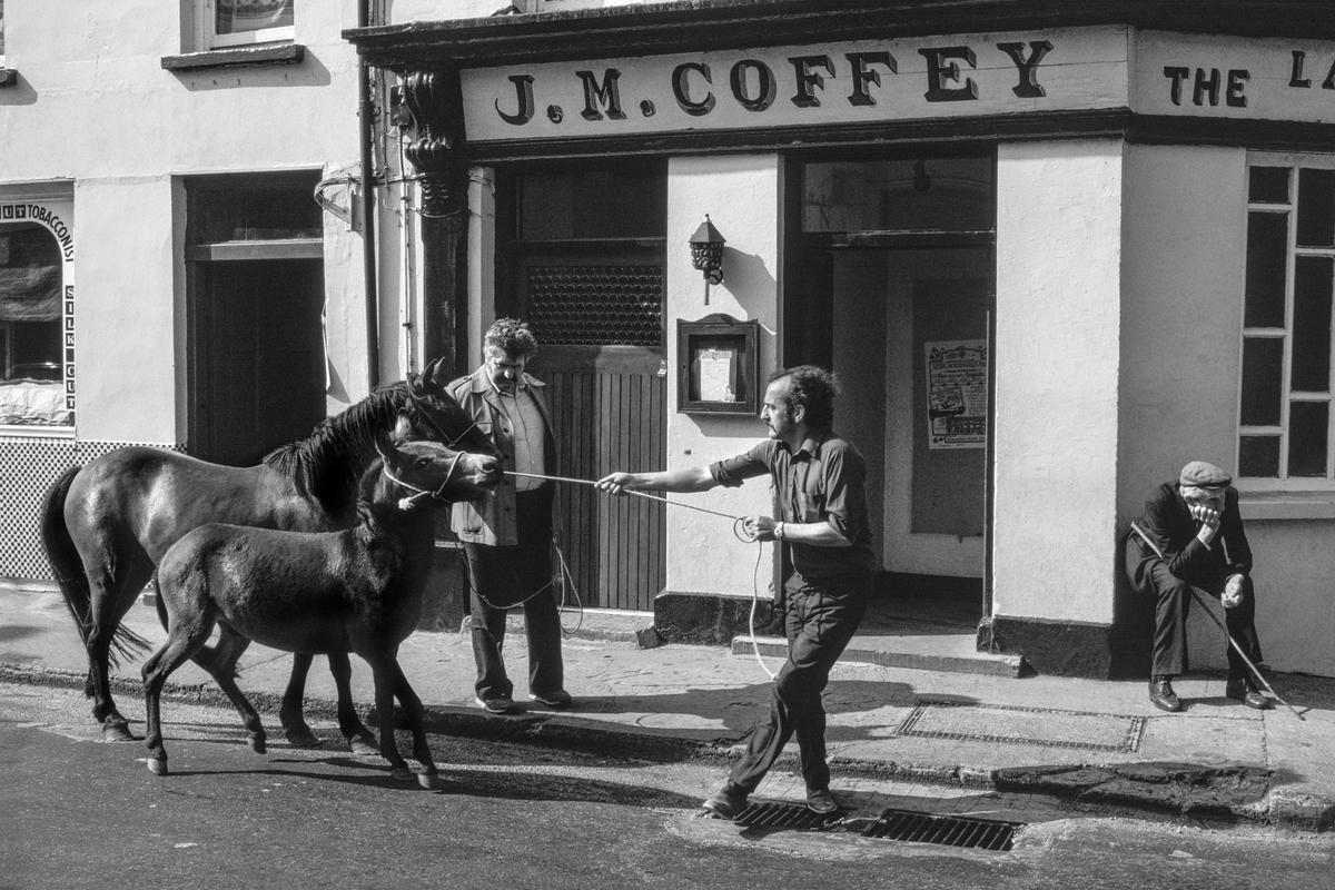 IRELAND. Killarney. Visually the most Irish part of Ireland. Puck Fair held in Killorglin. The cattle and horse sale is usually in the streets on a Saturday. 1984