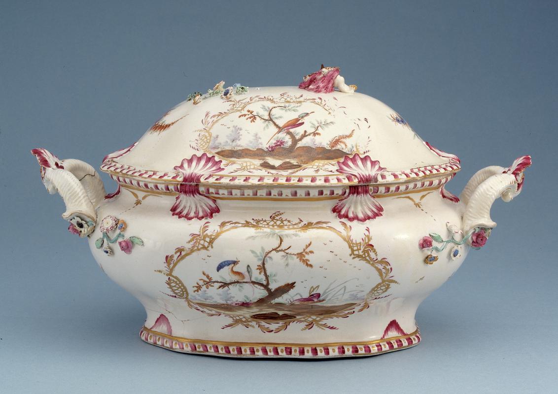 Tureen, cover and stand