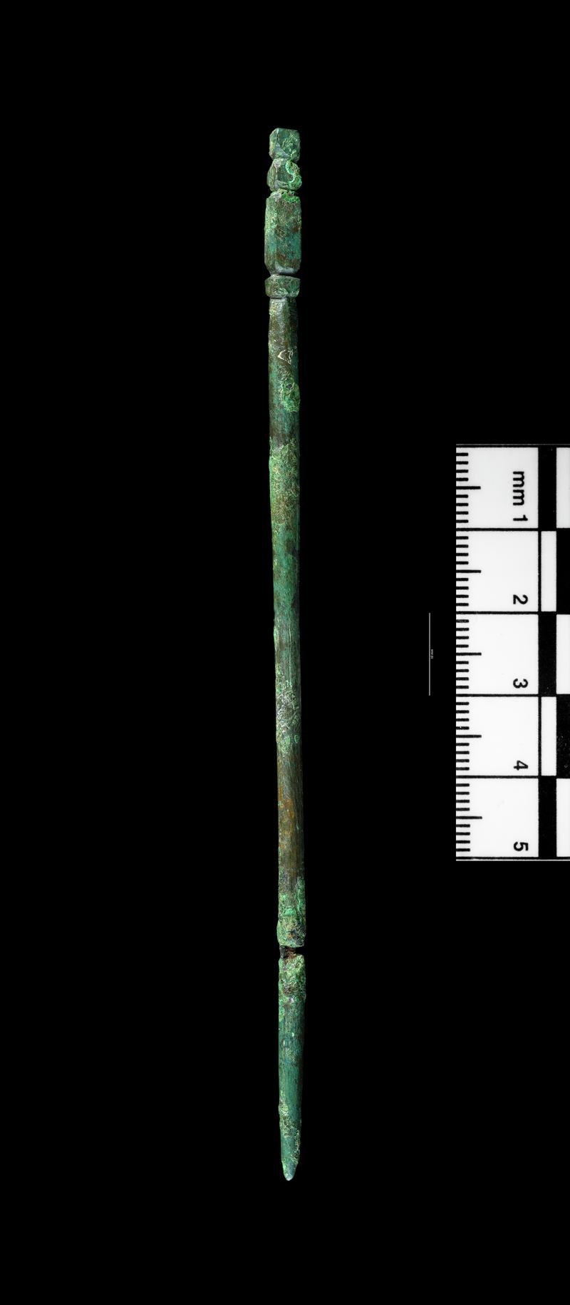 Roman copper alloy hairpin