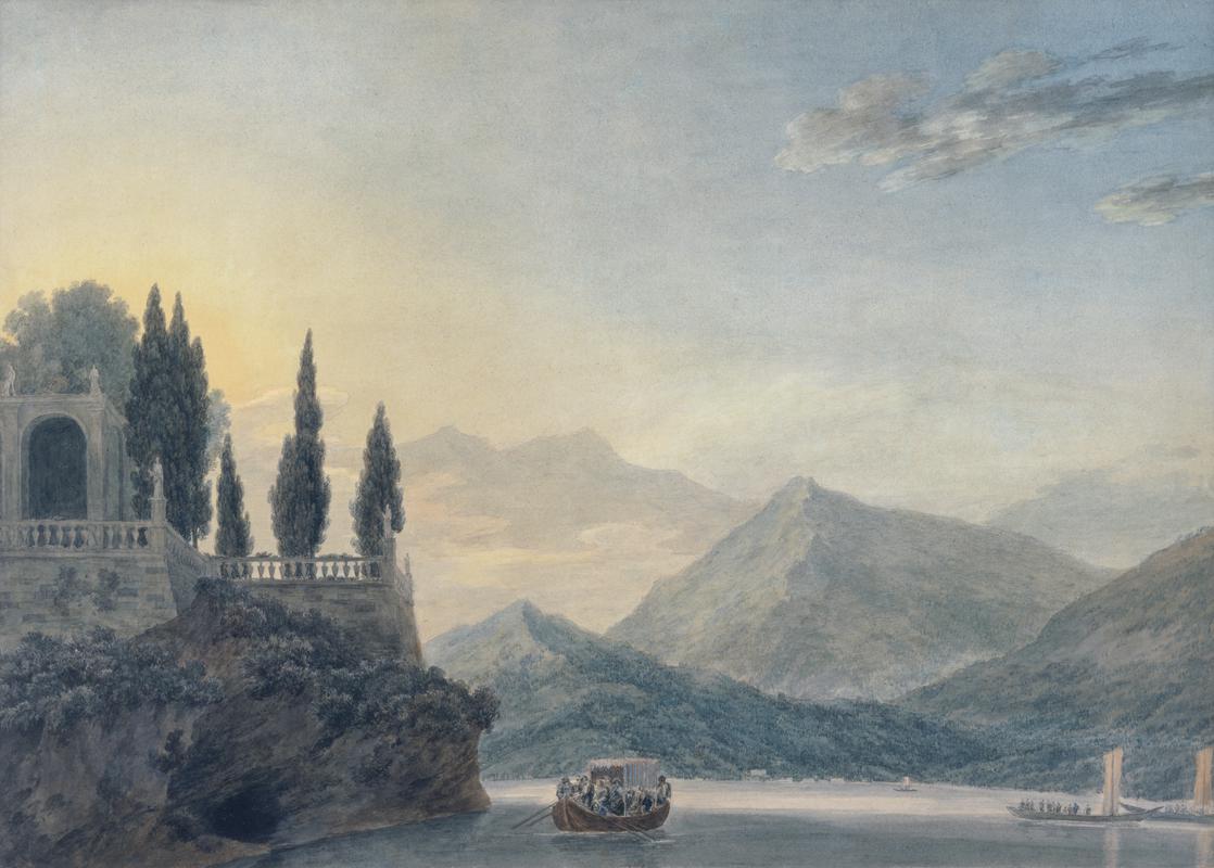 Isola Bella, Lake Maggiore at Dusk