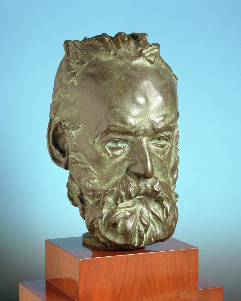 Head of Victor Hugo