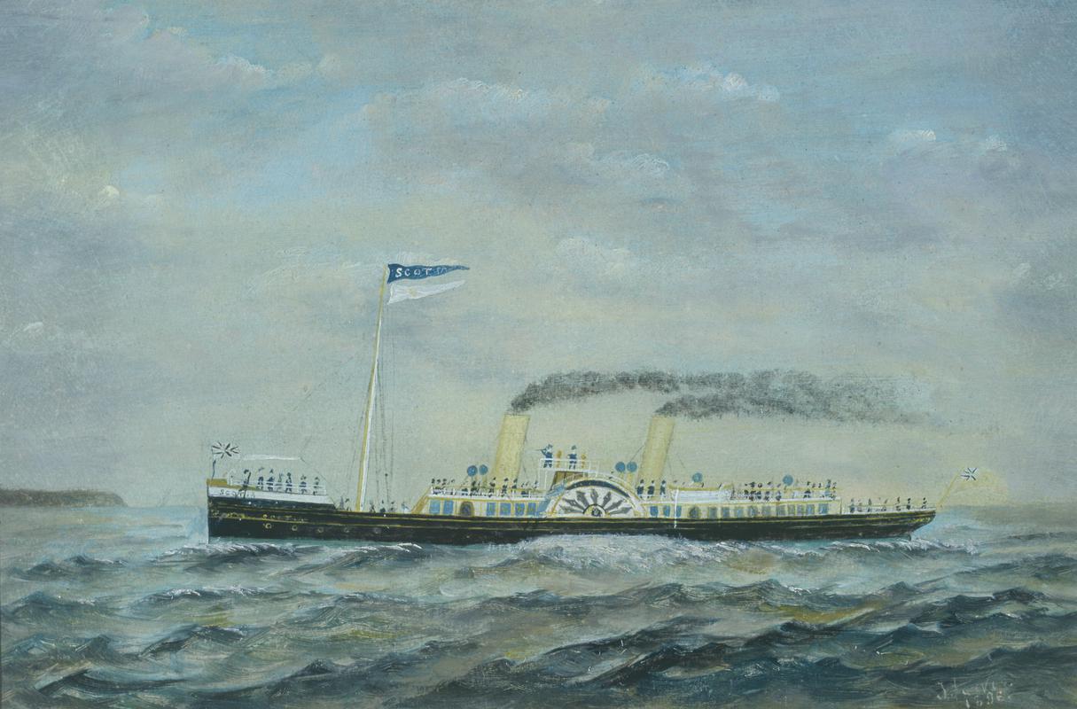 paddle steamer SCOTIA