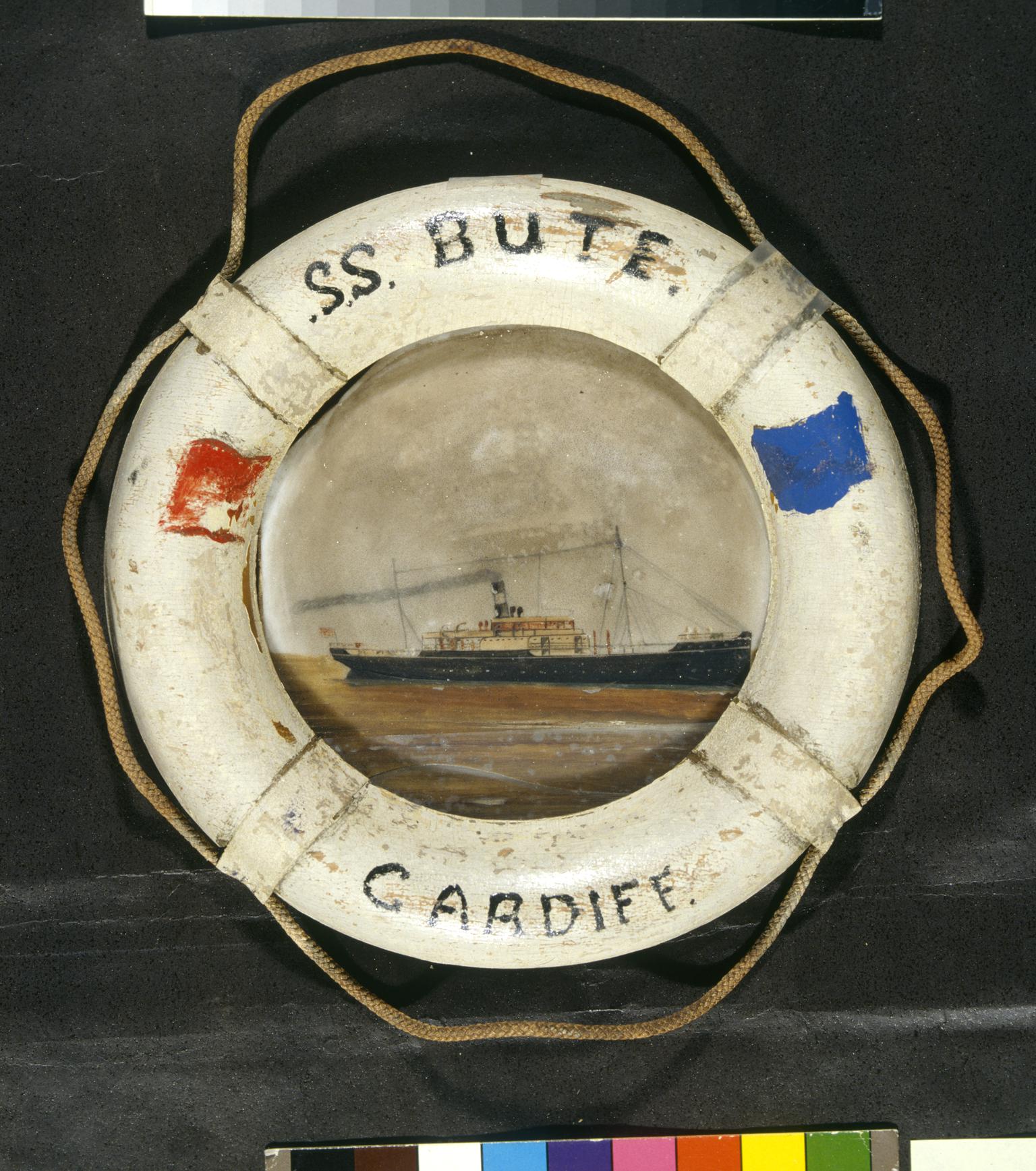 S.S. BUTE, Cardiff (painting)