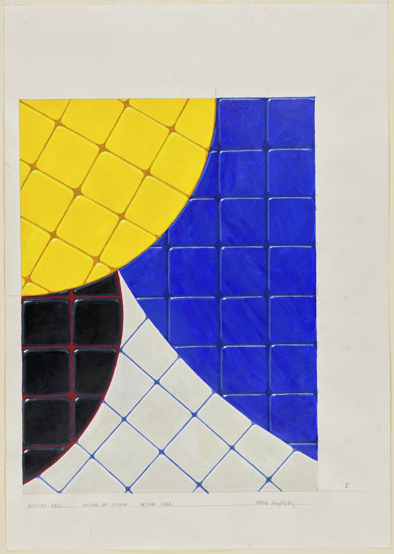 Rotunda well designs - detail "E"