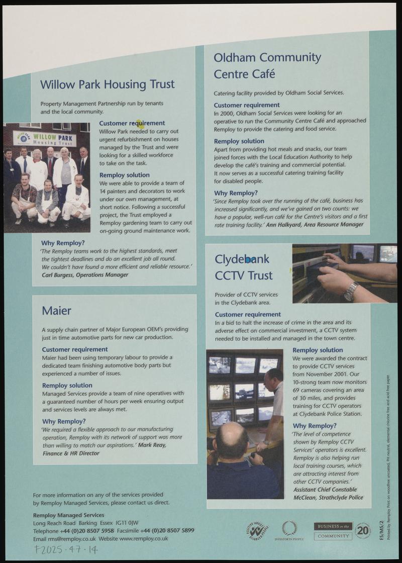 Information sheet