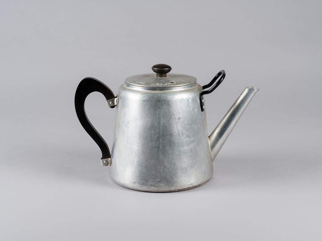 Ward teapot from Bryn y Neuadd Hospital, Llanfairfechan.