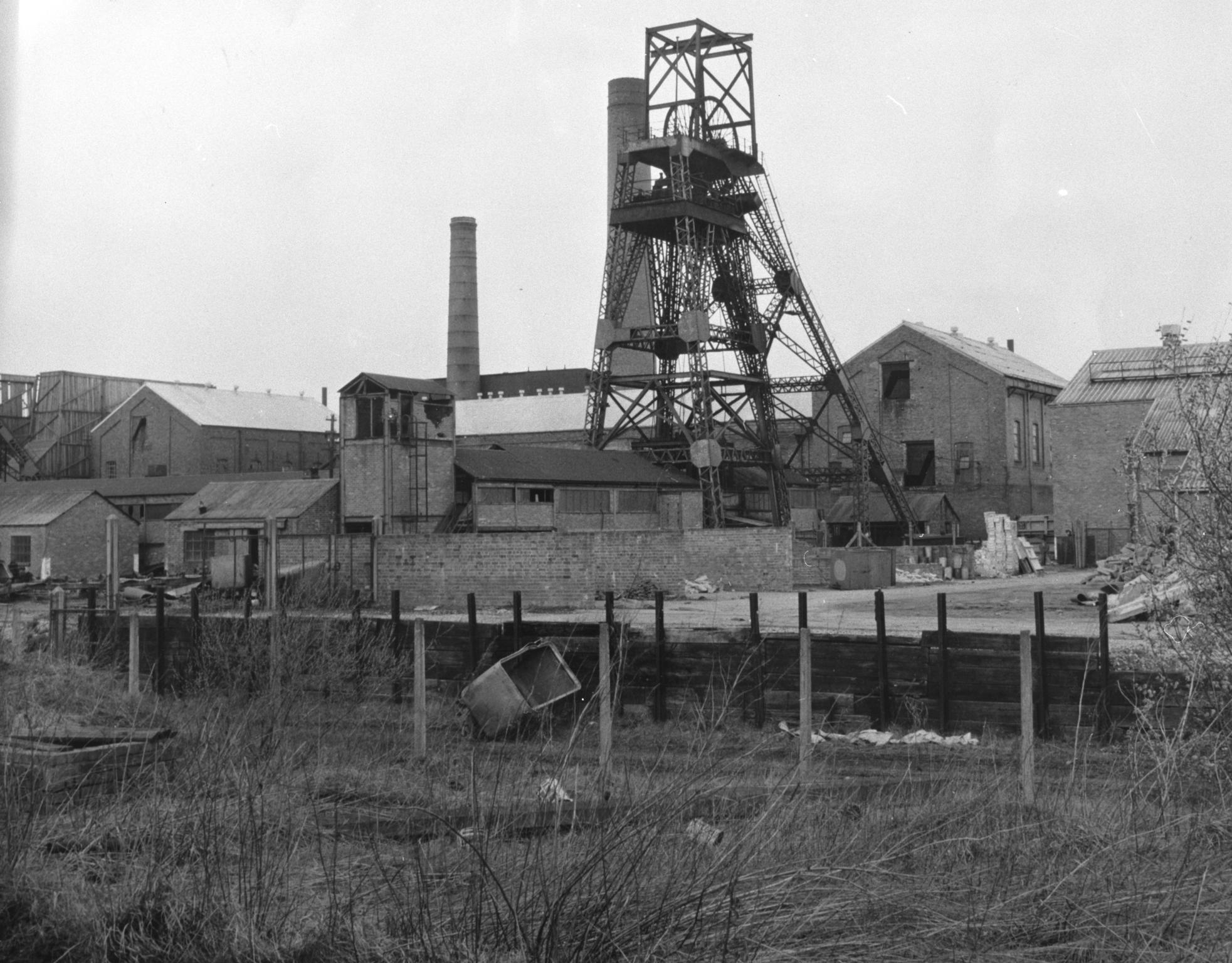 Llay Main Colliery, film negative