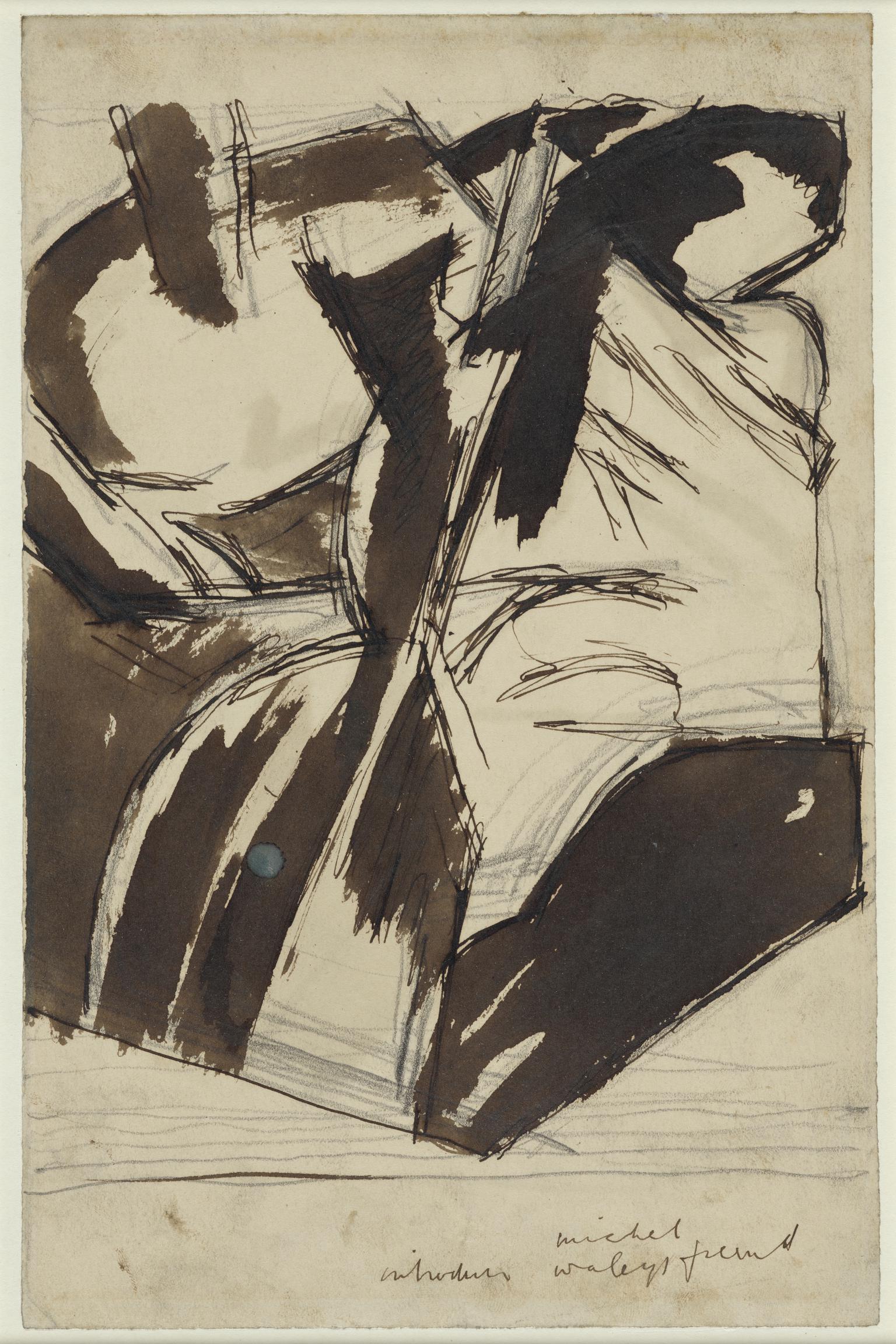 Composition, two figures 1919