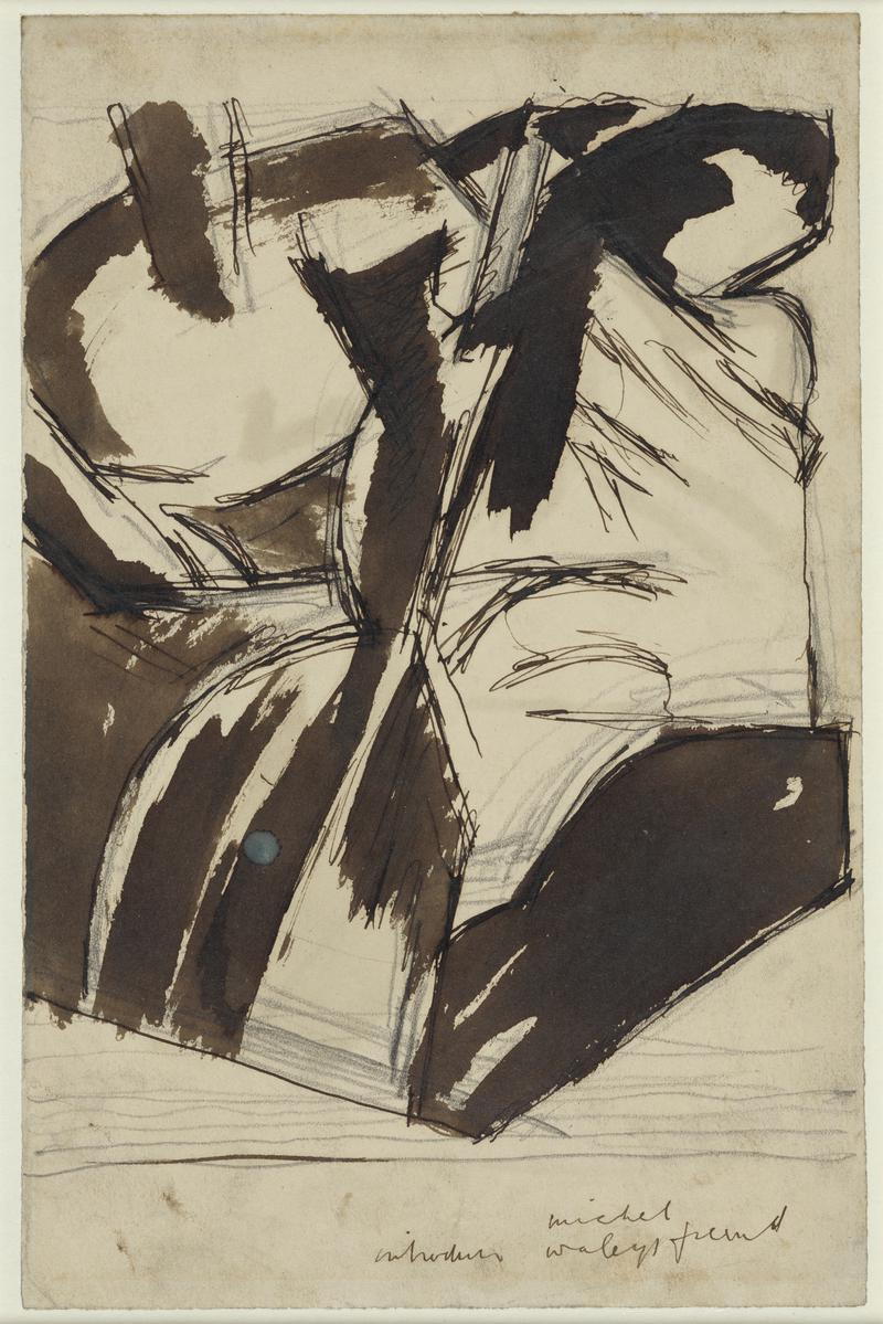 Composition, Two Figures 1919