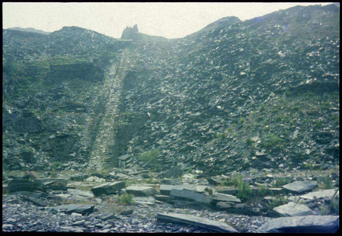 Blaenau Ffestiniog slate quarries, slide