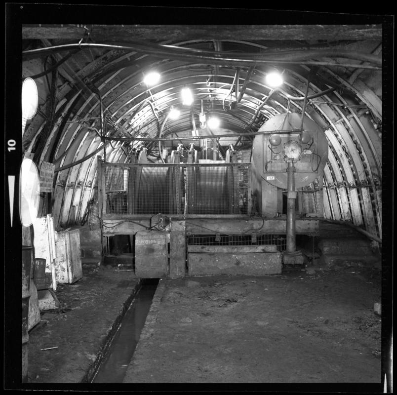 Brynlliw Colliery, film negative