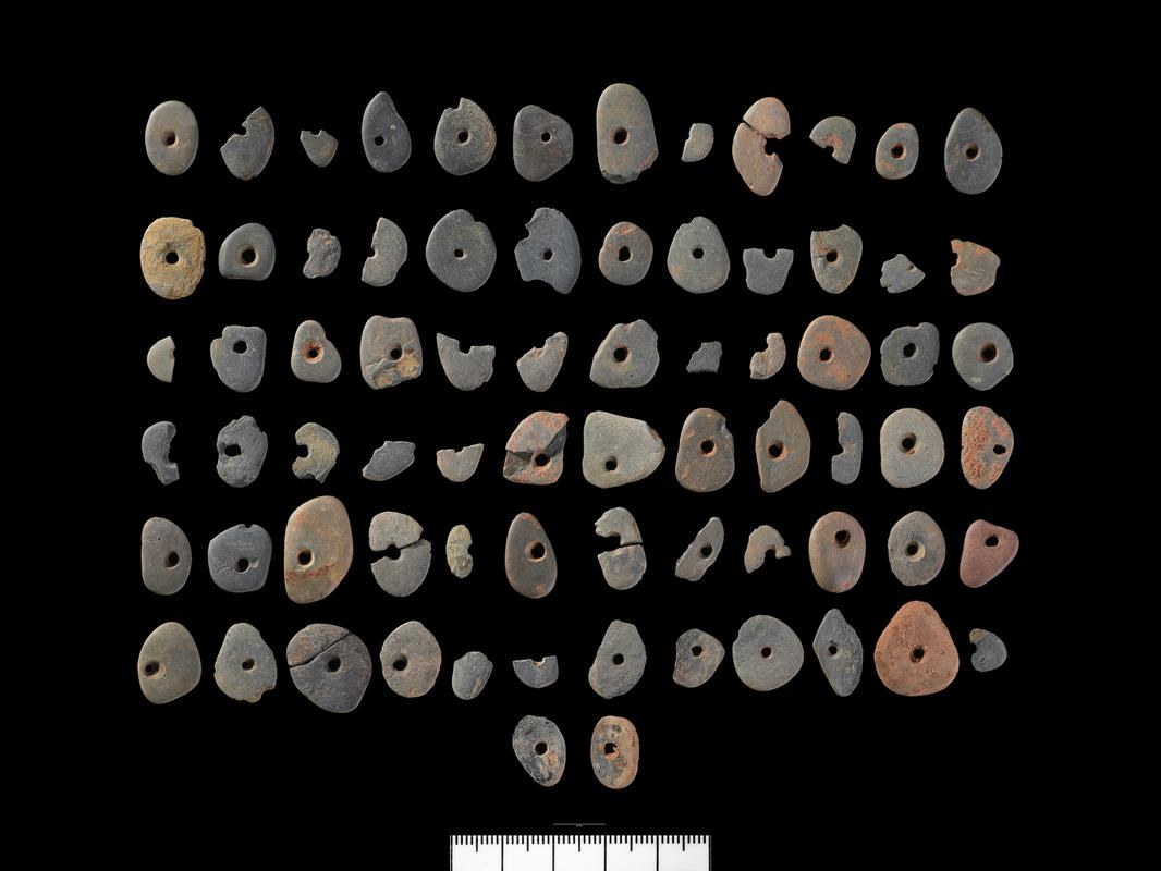 Early Mesolithic stone beads