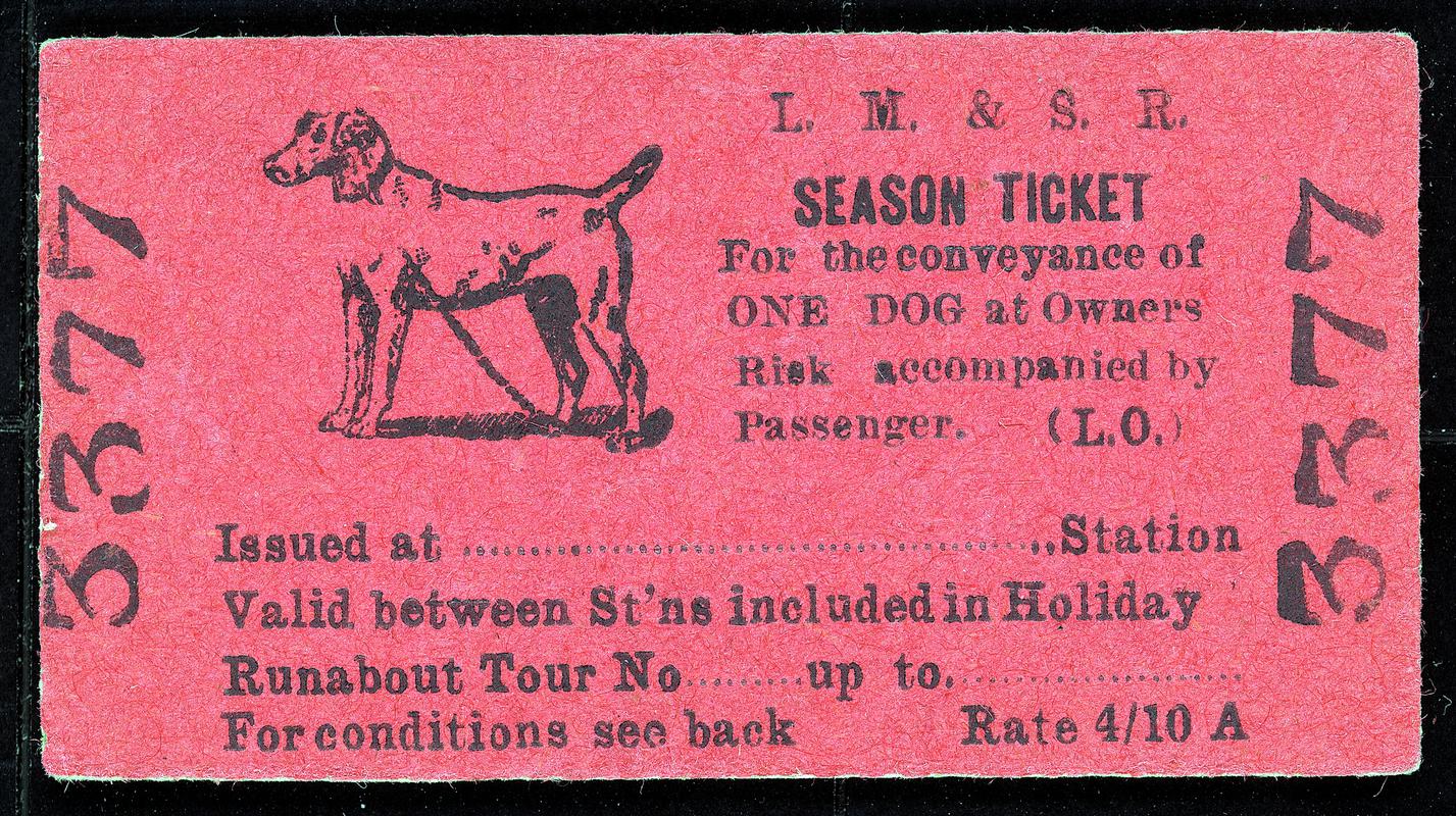 L.M. &amp; S.R. ticket (front)