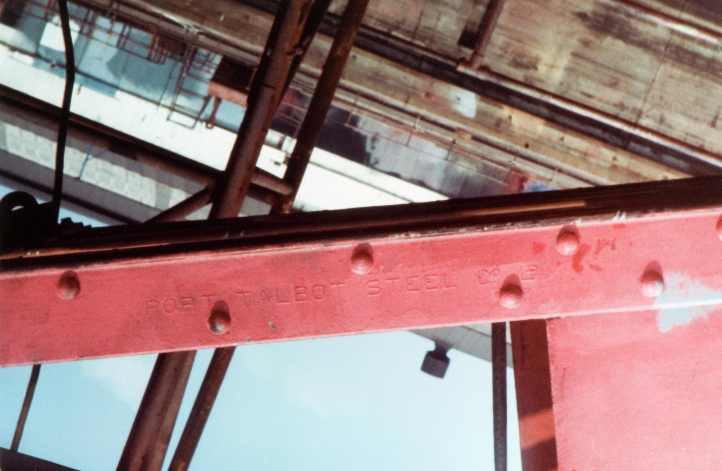 Port Talbot Steel Co. Ltd. steelwork, photograph