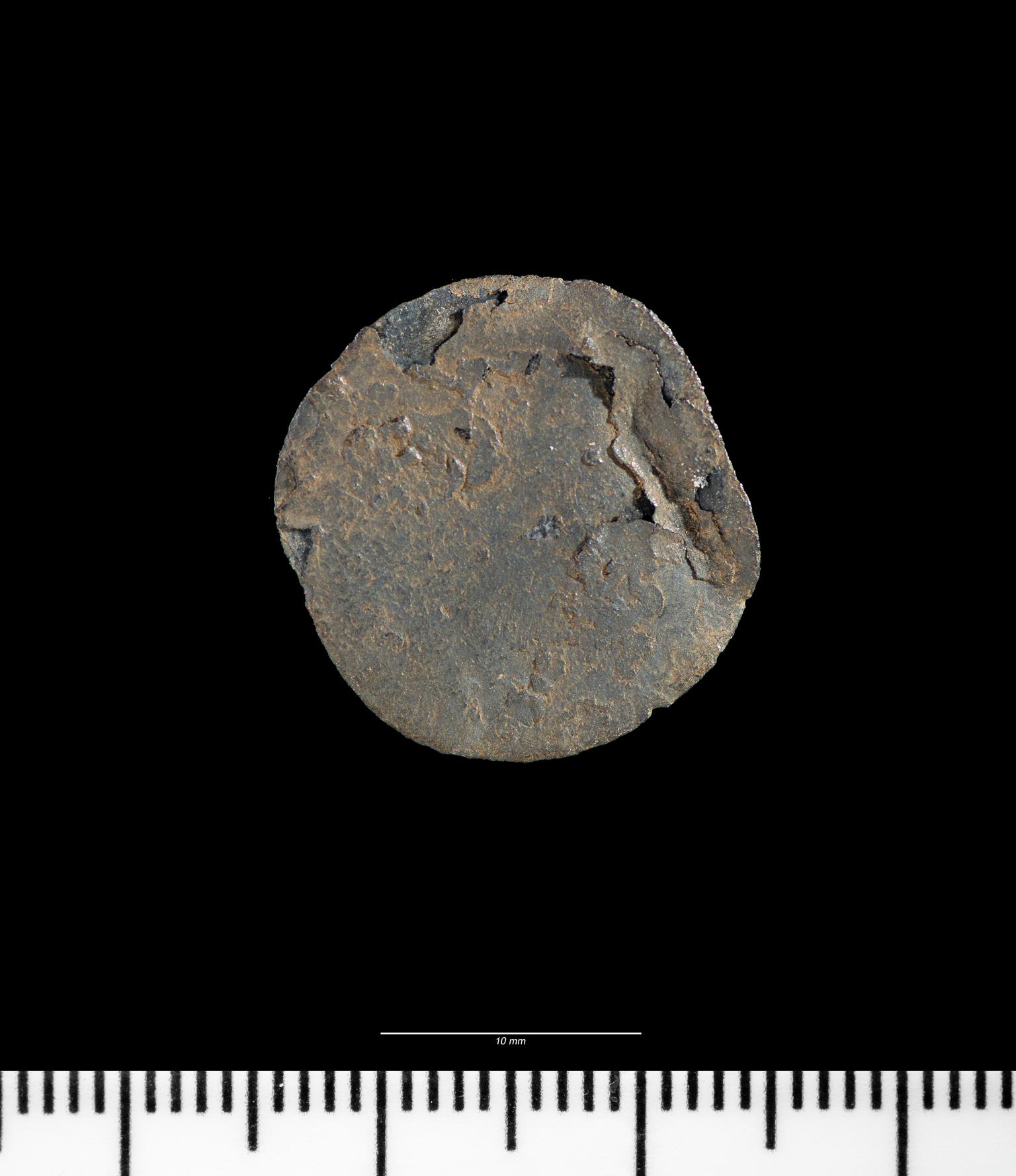 Early Medieval silver disc