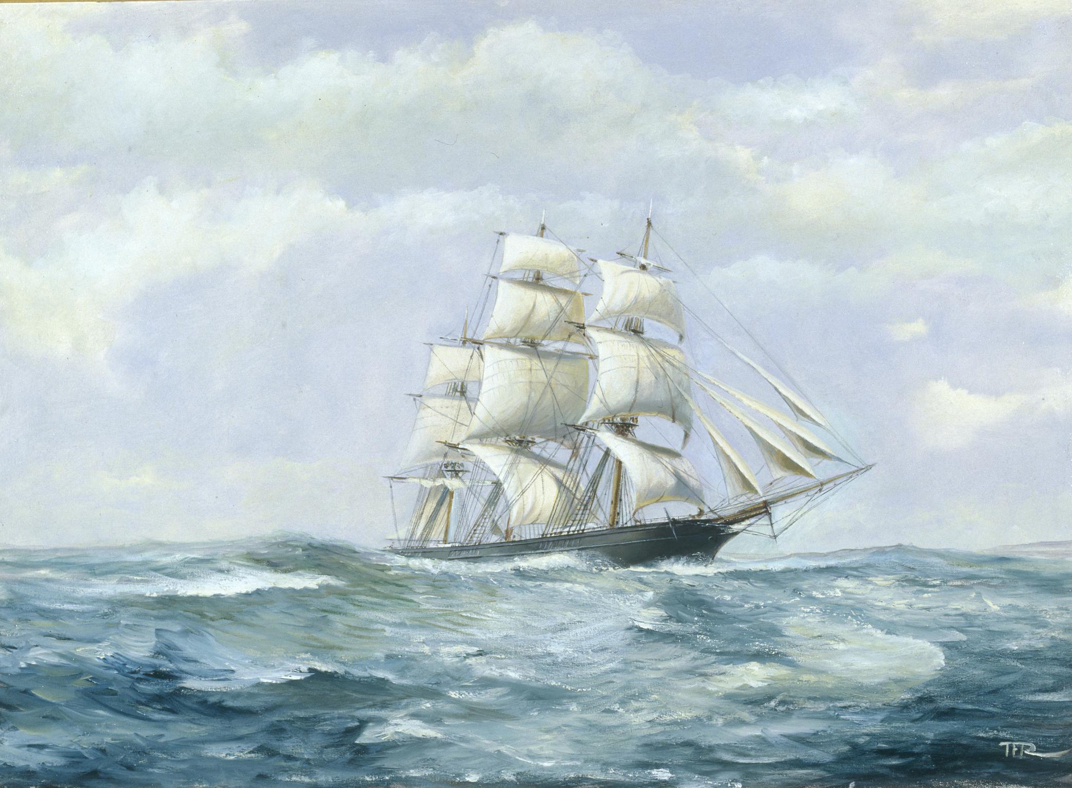 CINDERELLA (In Bay of Biscay) (painting)