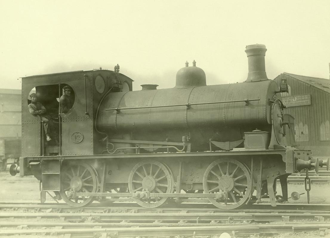 Cardiff Railway 0-6-0 locomotive No. 12
