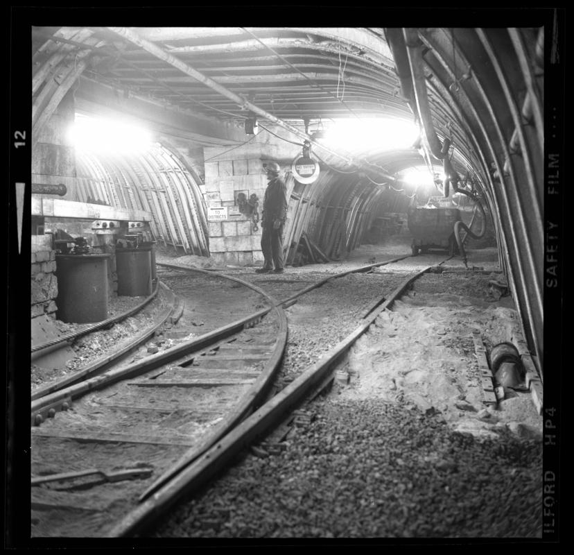 Taff Merthyr Colliery, film negative