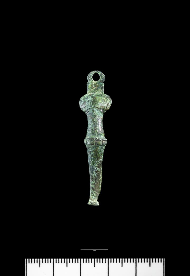 Roman copper alloy Trumpet brooch