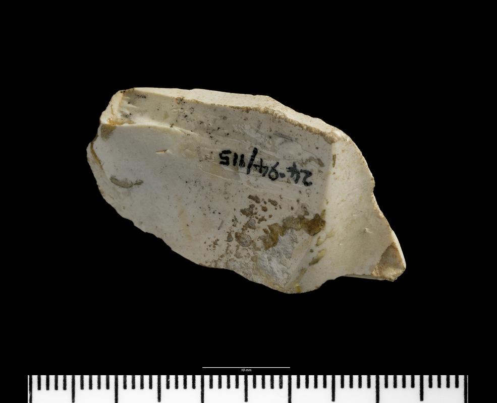 Upper Palaeolithic flint burin