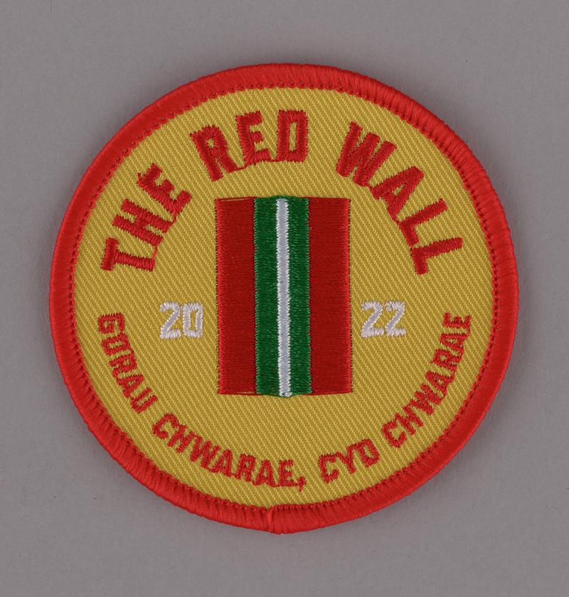 The Red Wall patch badge, 2022
