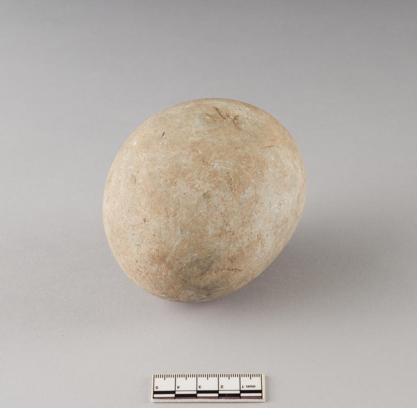 Roman stone ballista ball