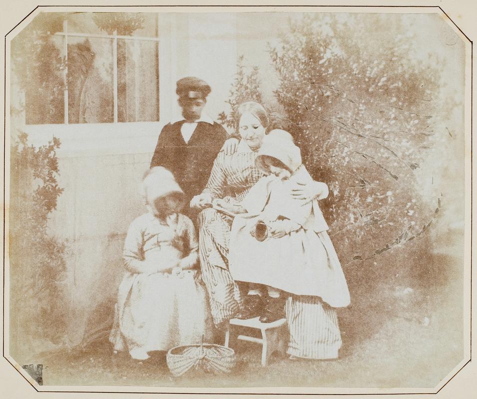 Mrs Llewelyn and children