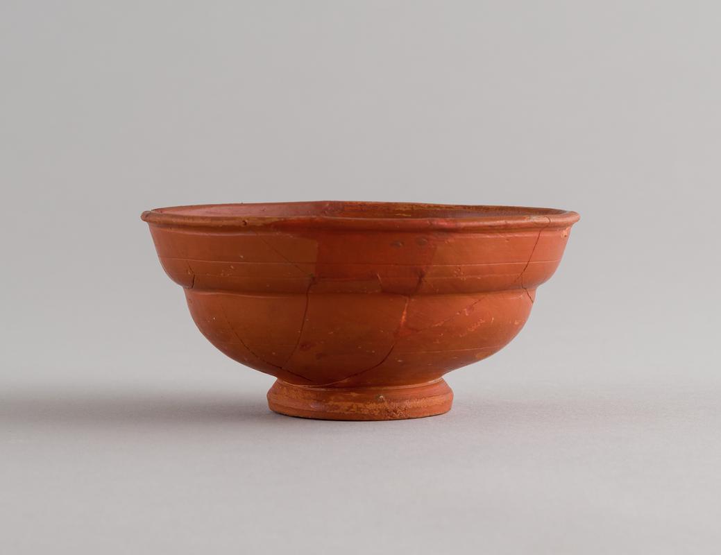 Roman samian cup, stamped