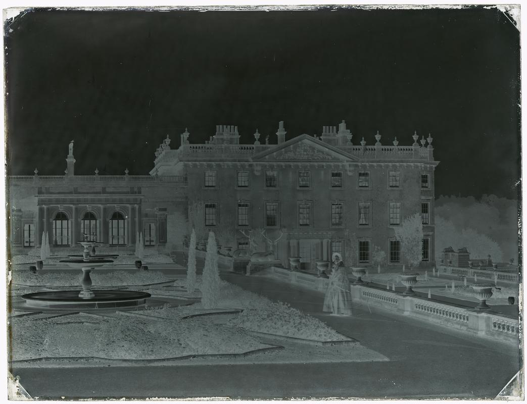 Bowood, Wiltshire (glass negative)