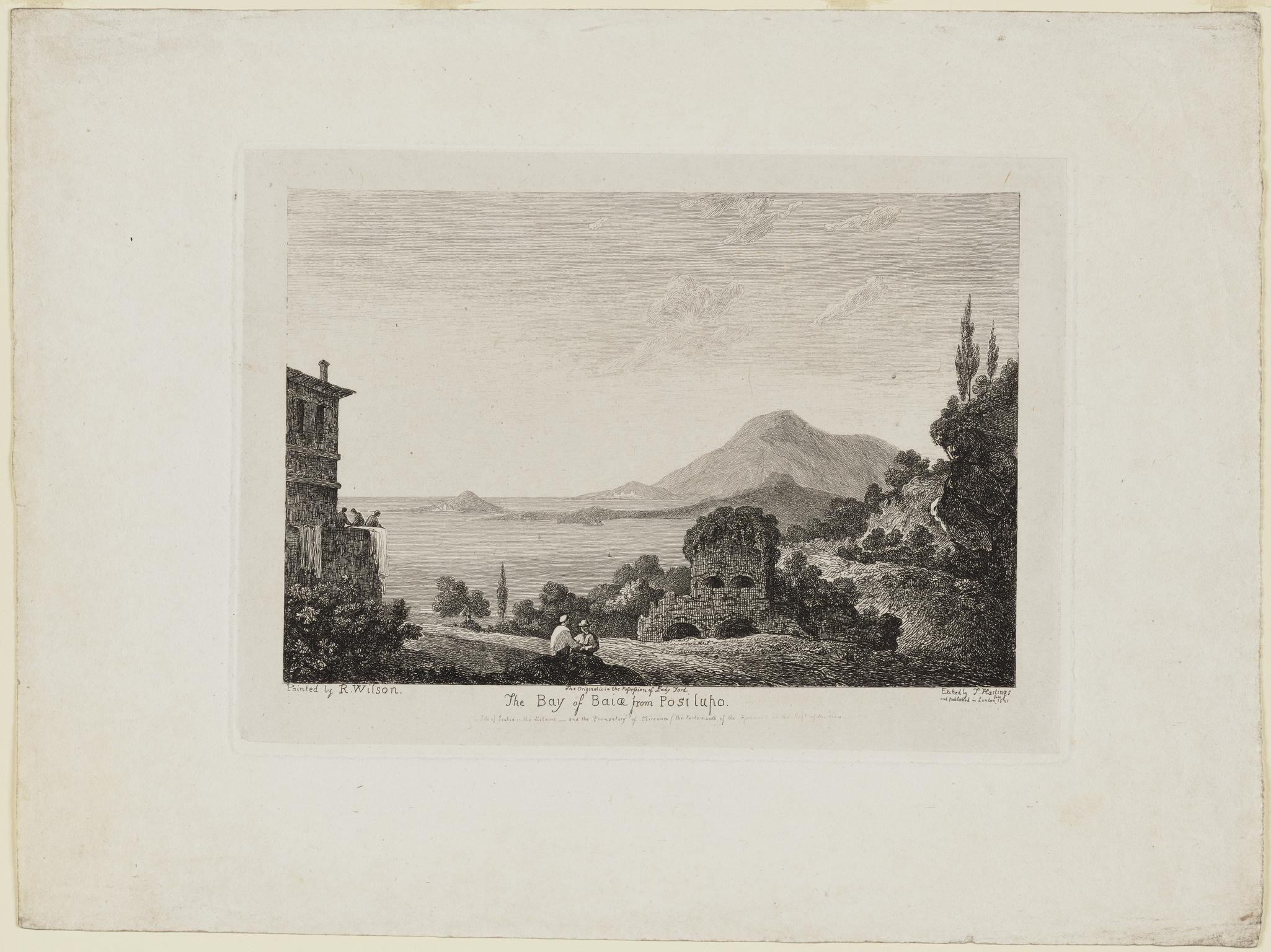 The Bay of Baiae from Posilupo