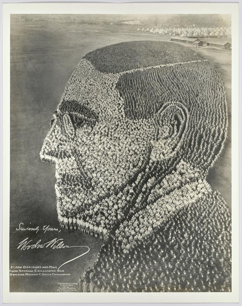 Woodrow Wilson - 21,000 officers and men, Camp Sherman, Chillocotke, Ohio