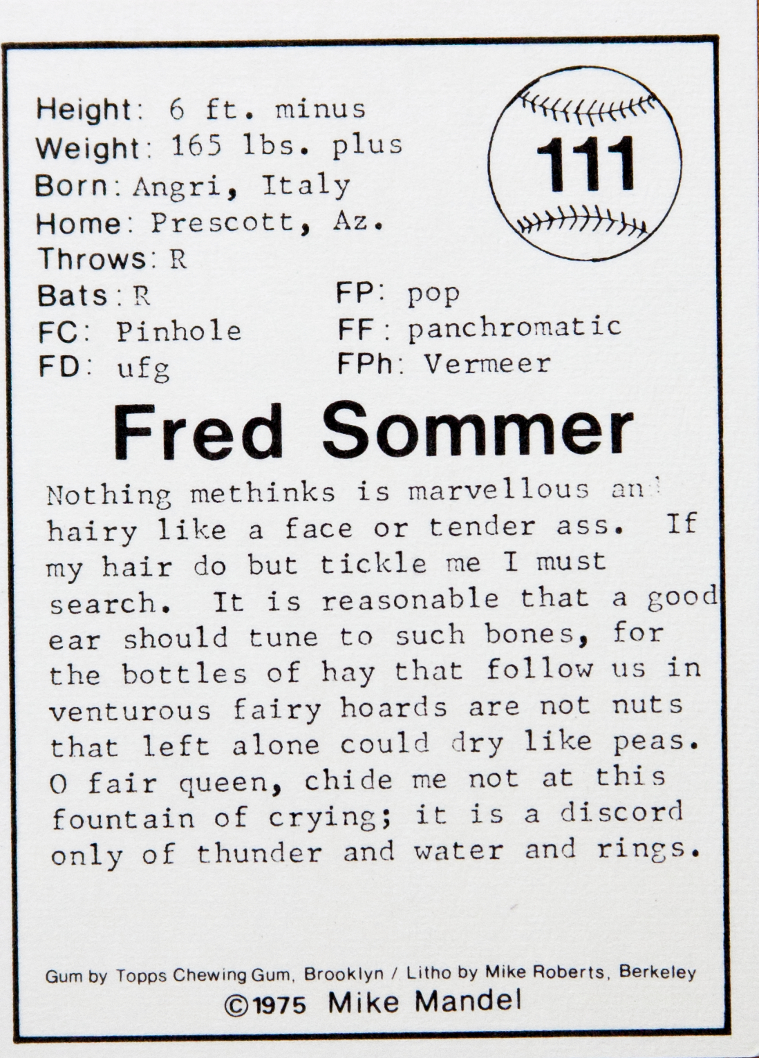 Fred Sommer