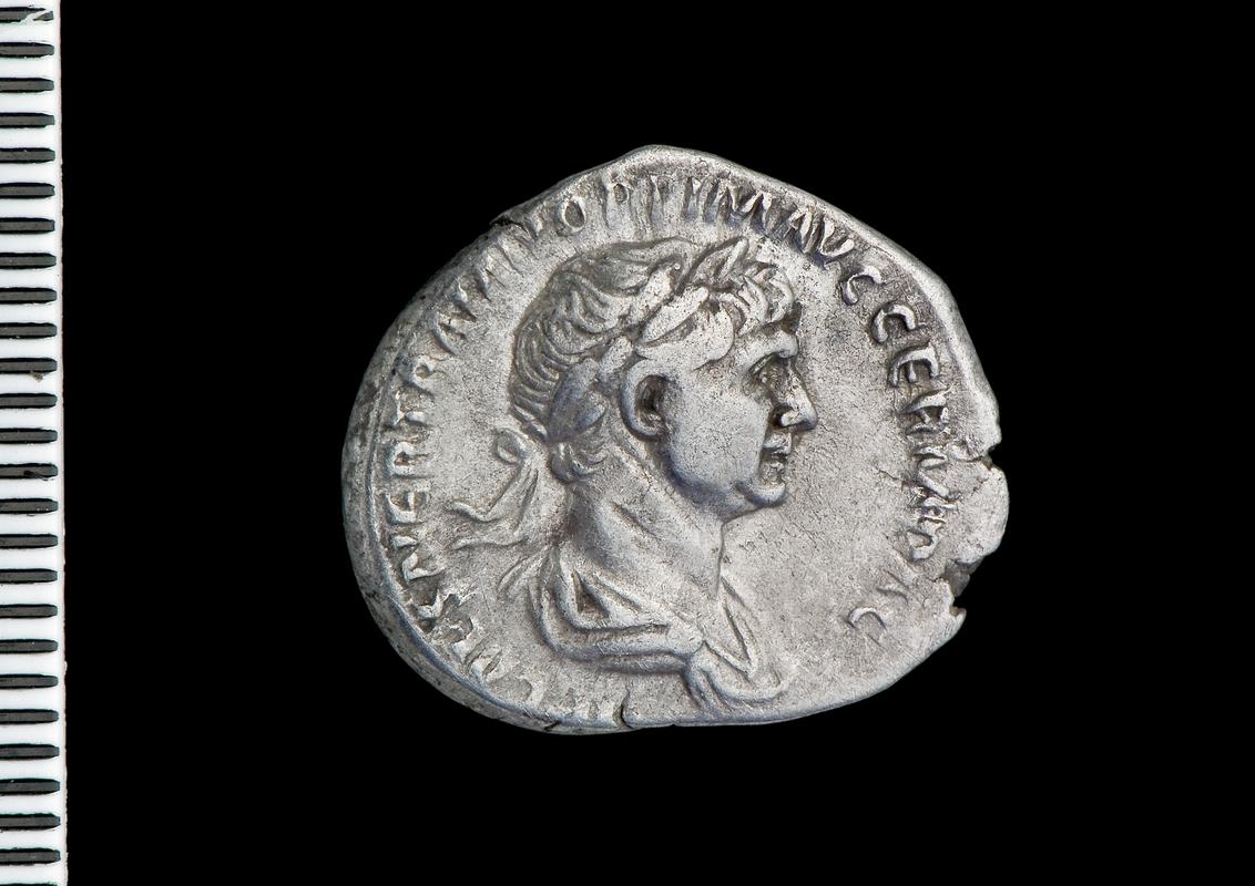 silver denarius (obv.)