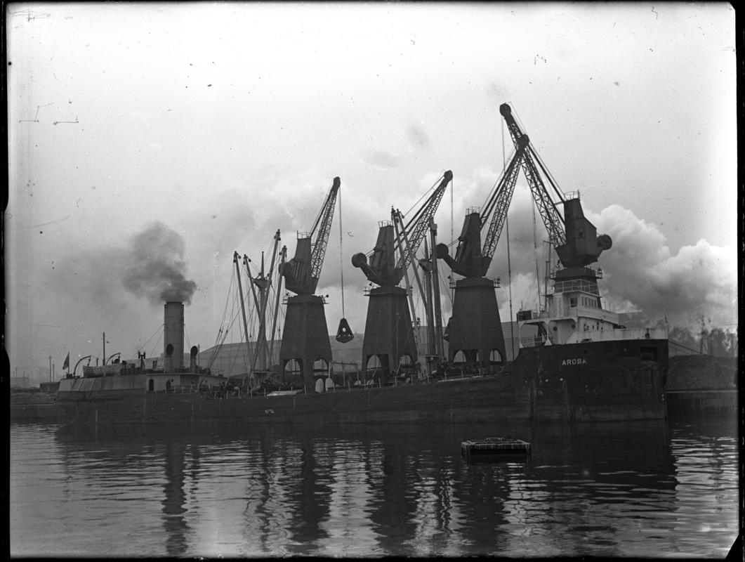 S.S. AROSA, glass negative