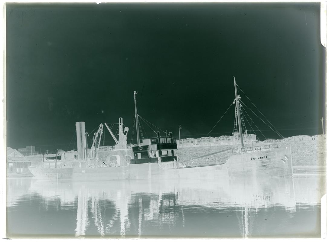 S.S. FELLSIDE, glass negative