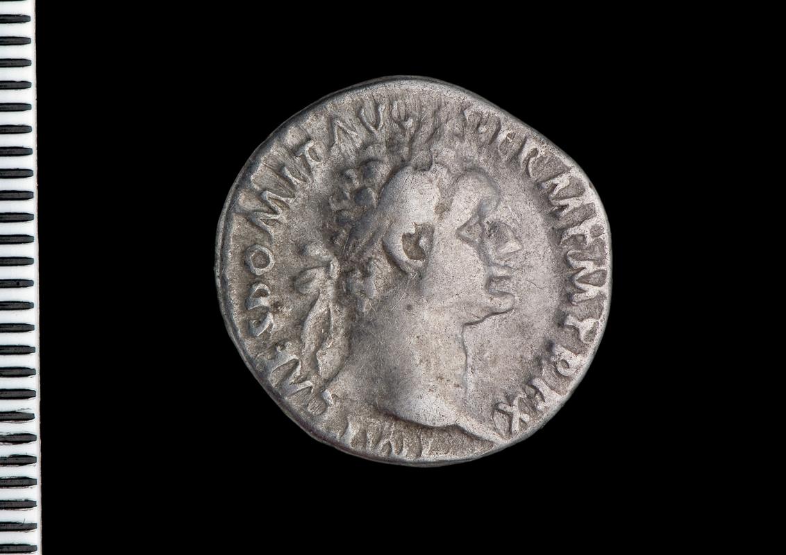 silver denarius (obv.)