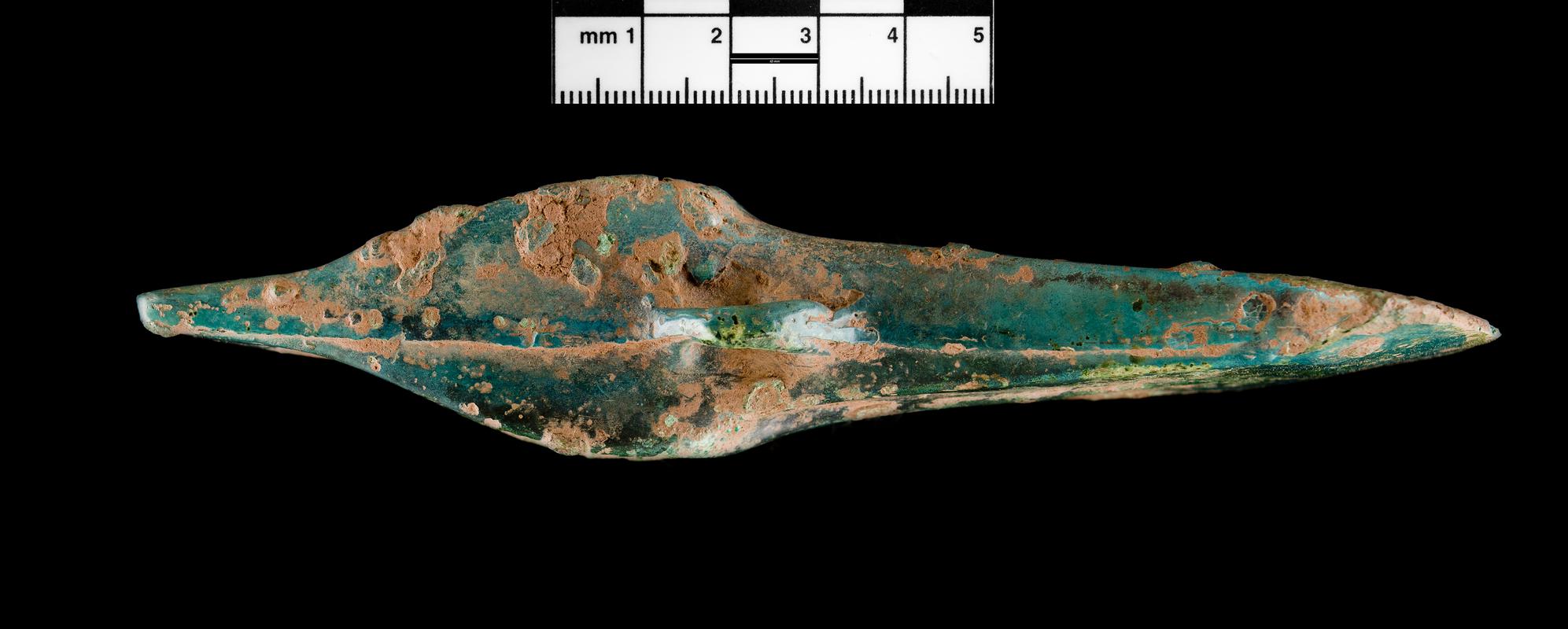 Middle Bronze Age bronze looped palstave