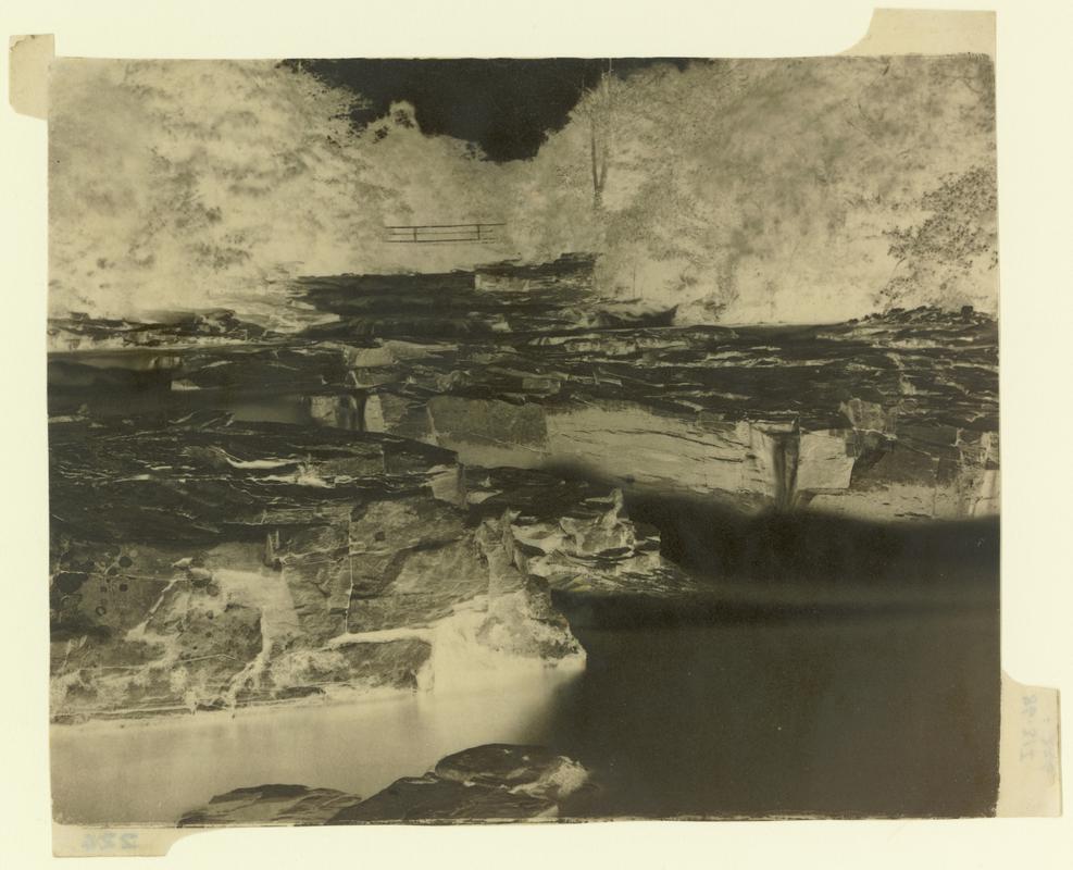 River Dulais, paper negative