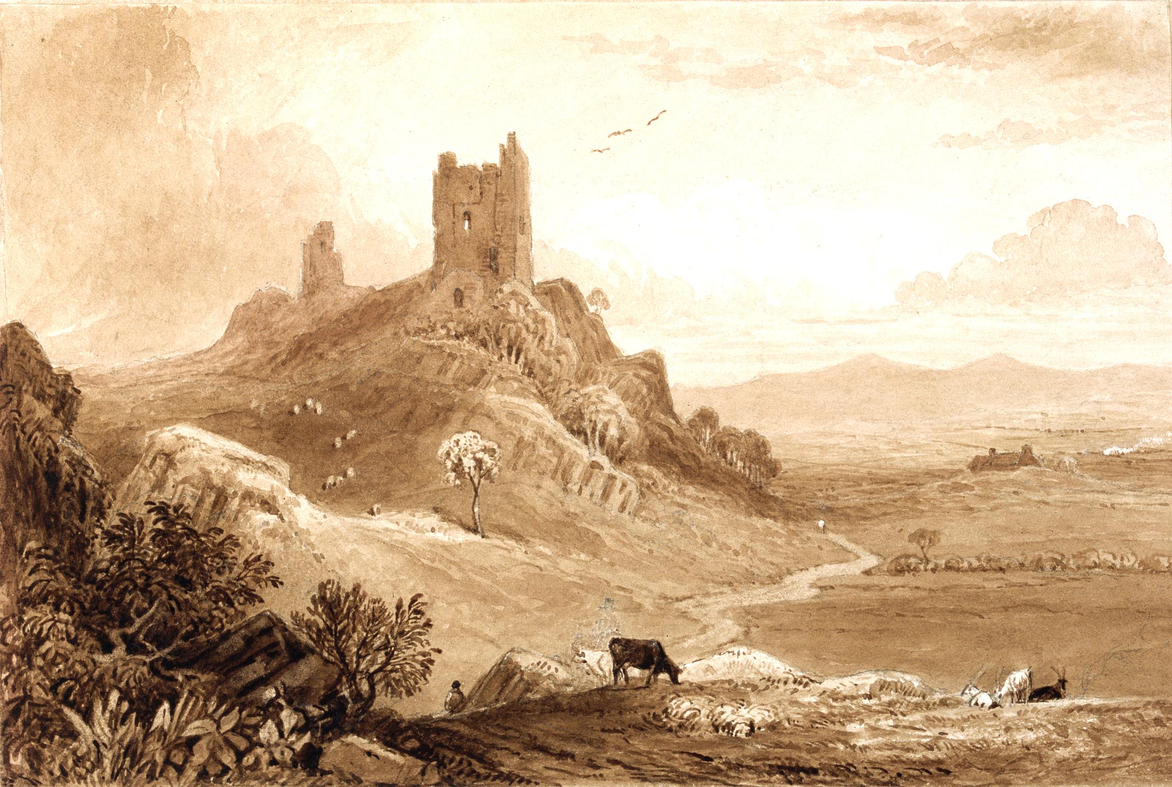 S. Wales, Penrhyn Castle  (painting)