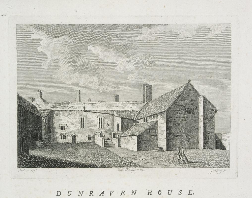 Dunraven Castle, the residence of Mrs. Wyndham